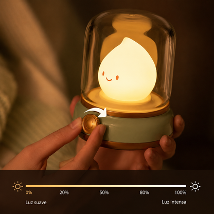 Luz nocturna con sonido blanco